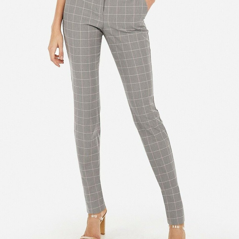 Express Skinny Mid Rise Pants Size 6 Regular